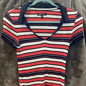 American Eagle Collared V-Neck